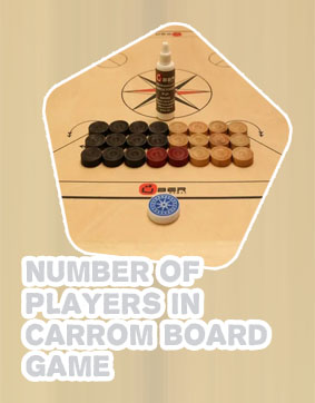 Carrom board game play